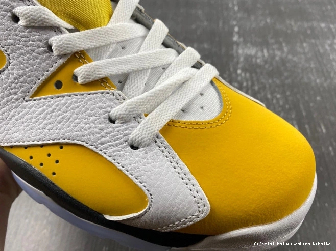 Official Maikesneakers Yellow Jordan 6 Air Ochre CT8529-170 0714